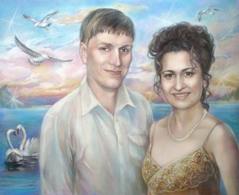 A Couple by Nadezhda Kistanova